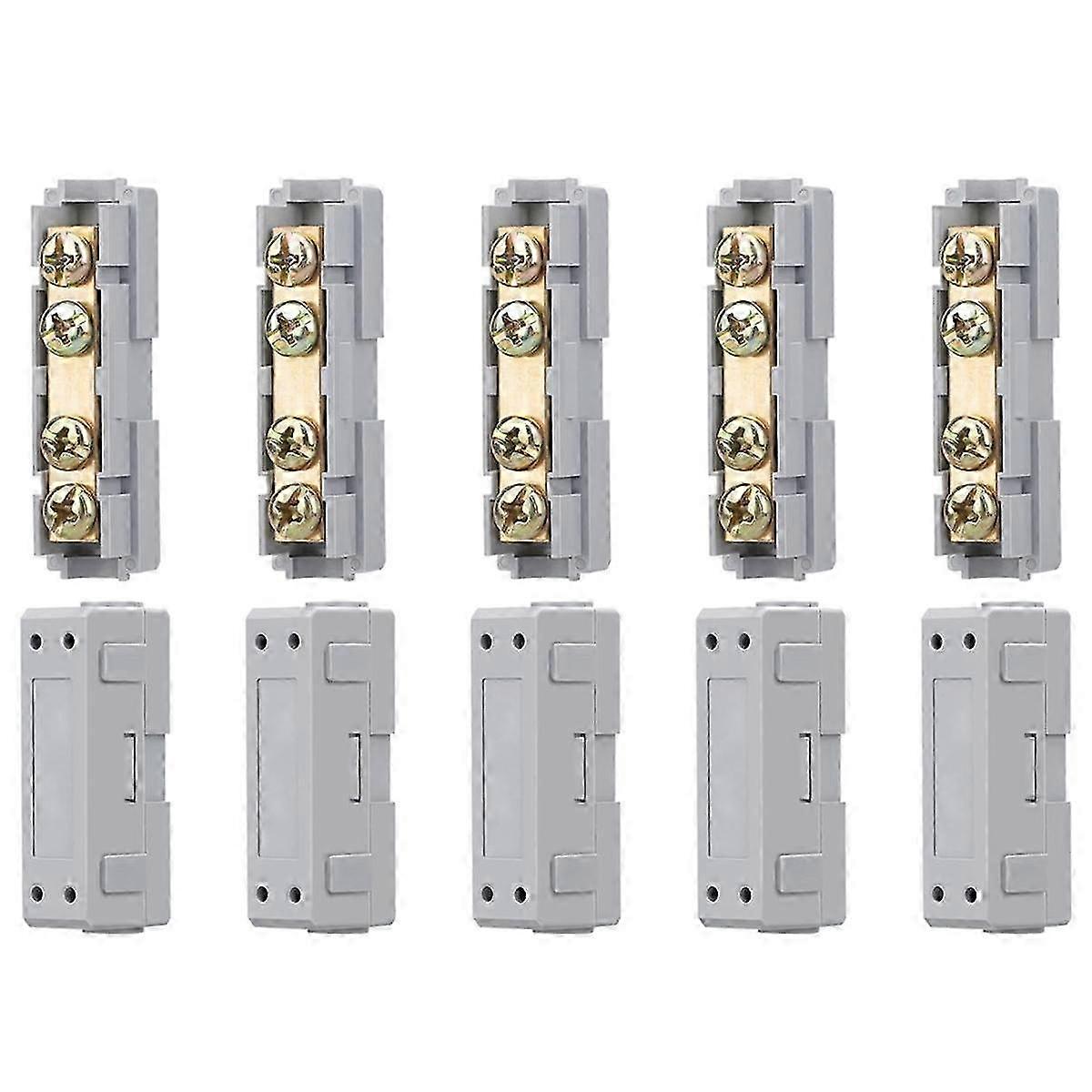 Improved Title: 6 AWG Gauge Wire Connector Nut Kit (10PCS), 80A Quick Connection Terminals for Splicing - Efficient Wiring Solution