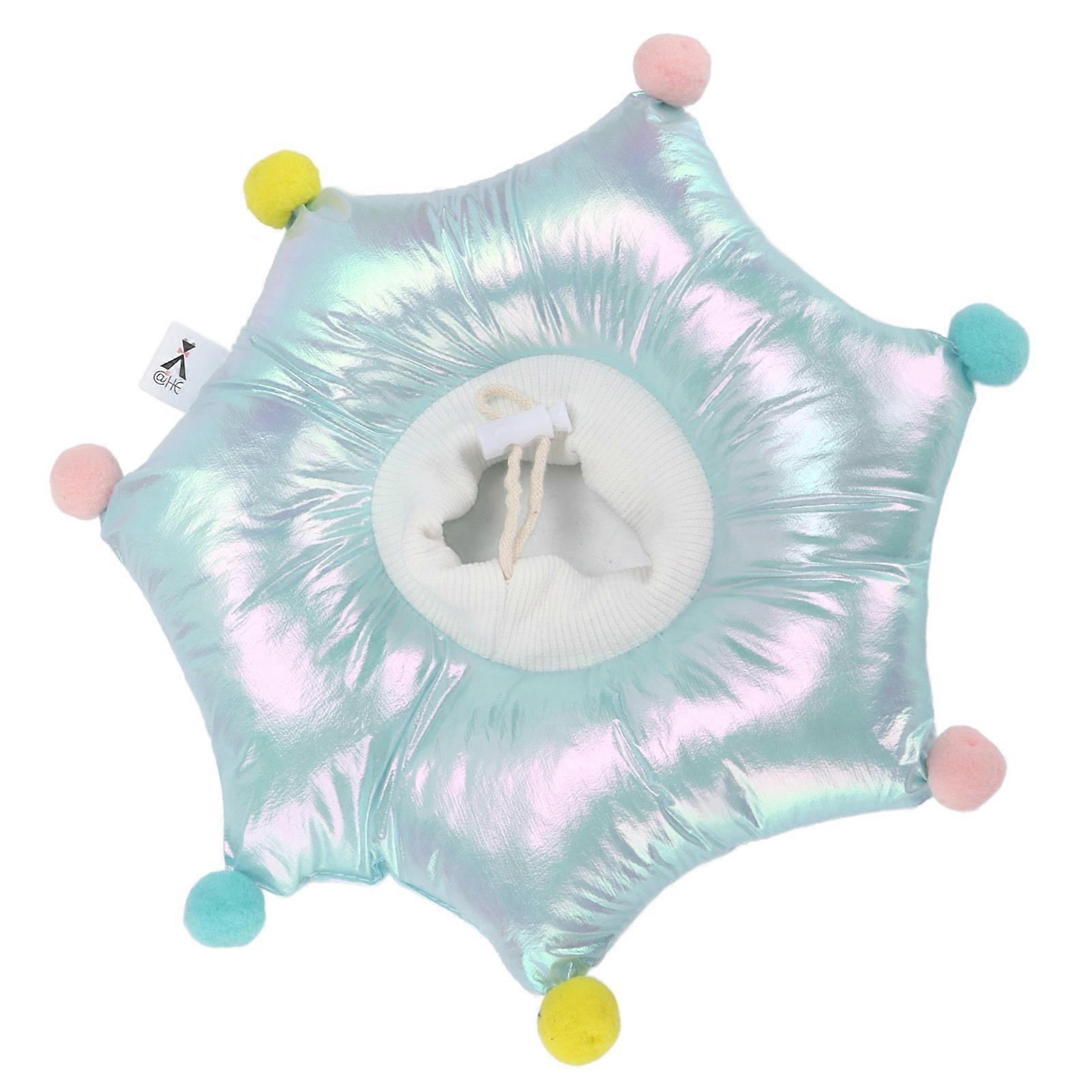 Soft Waterproof Adjustable Cat Recovery Collar with Cotton Filling