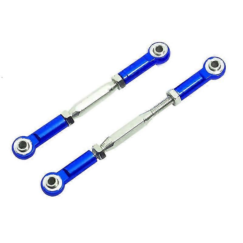 For 2pcs Metal Adjustable Steering Linkage Servo Link Pull Rod For Traxxas Slash 4x4 5807 Hq727 110