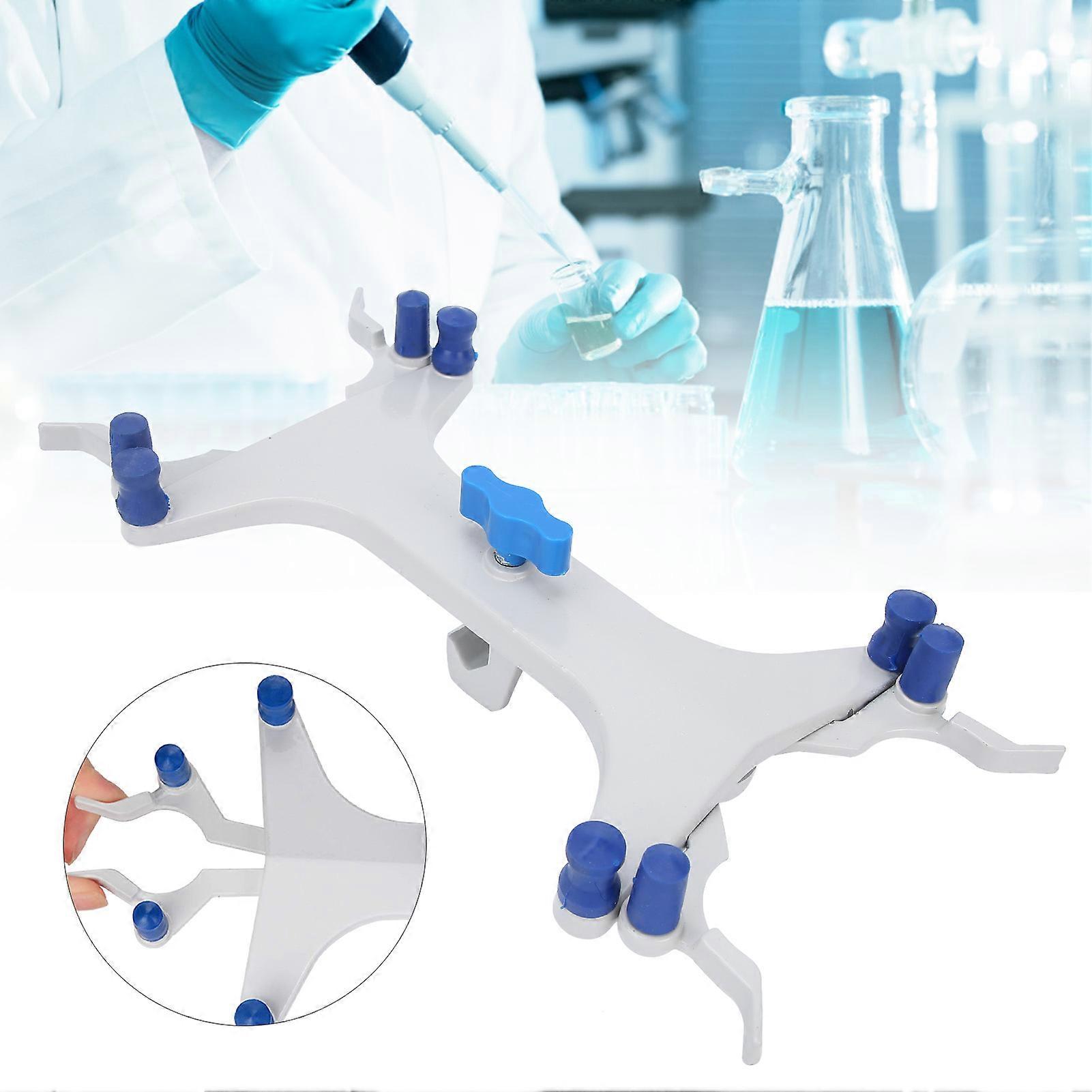 Lab Aluminum Burette Clamp Adjustable Buret Clip Spring Loaded Laboratory Accessory