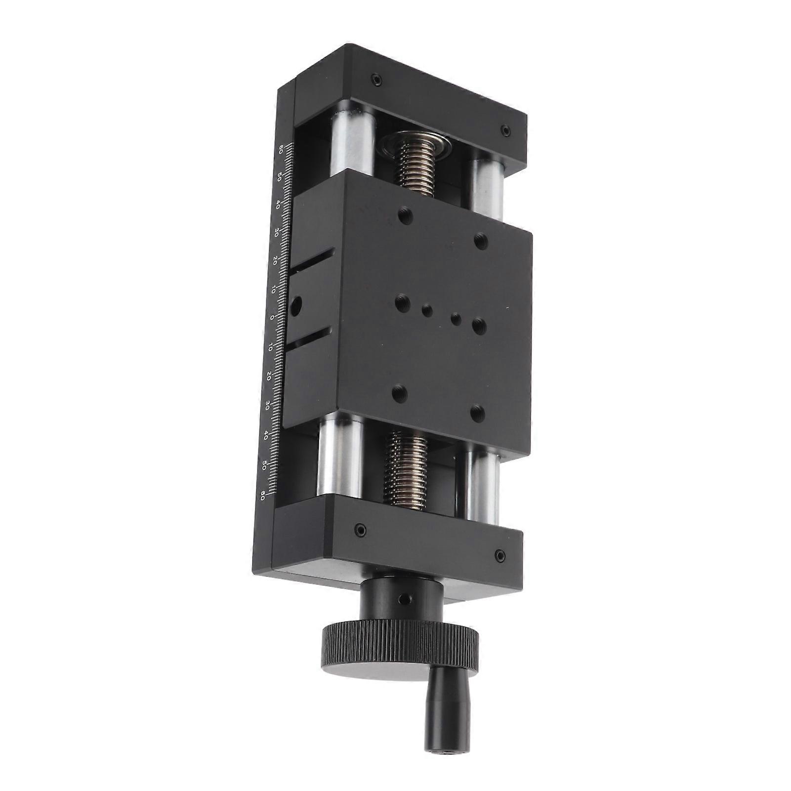 SPXKST80-50 Linear Sliding Table 80x80mm Black Anodized 50mm Stroke