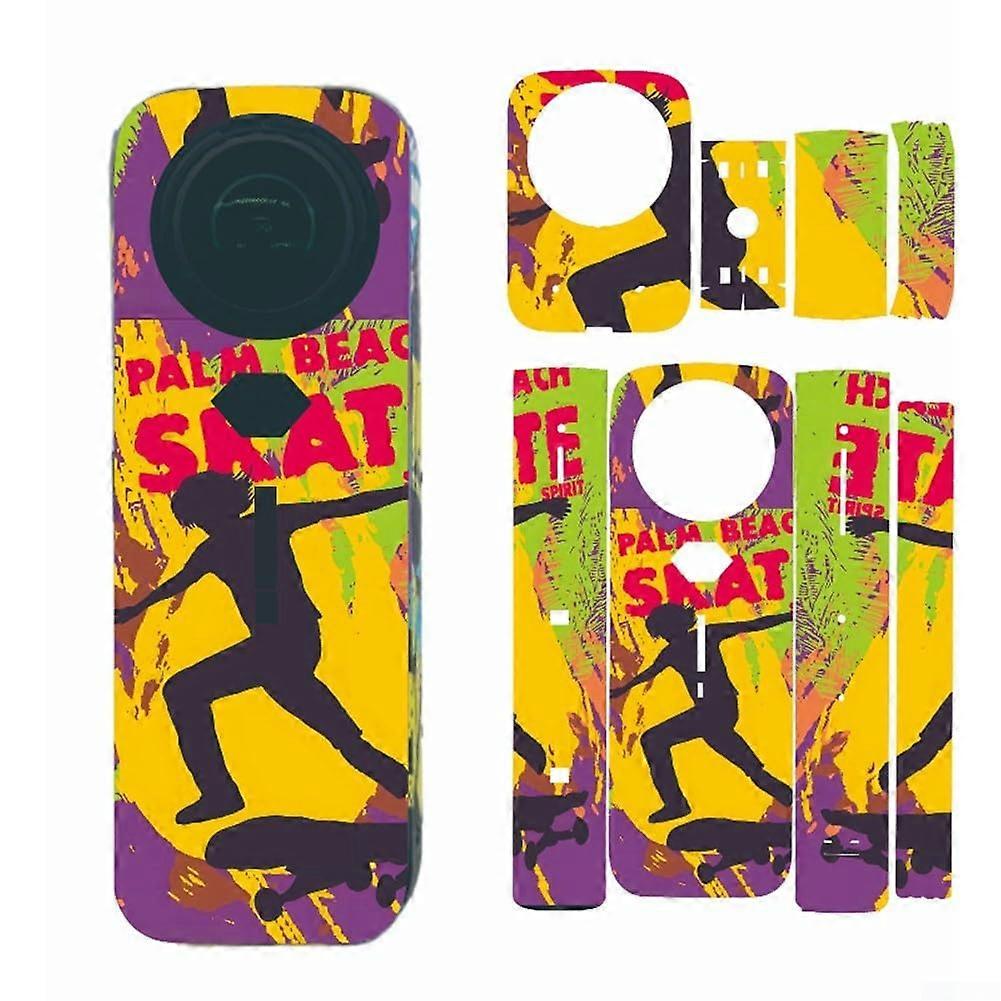 Colorful PVC Skin for Insta360 X5 - Durable Protection and Customization for Your Camera, Lightweight and Compatible