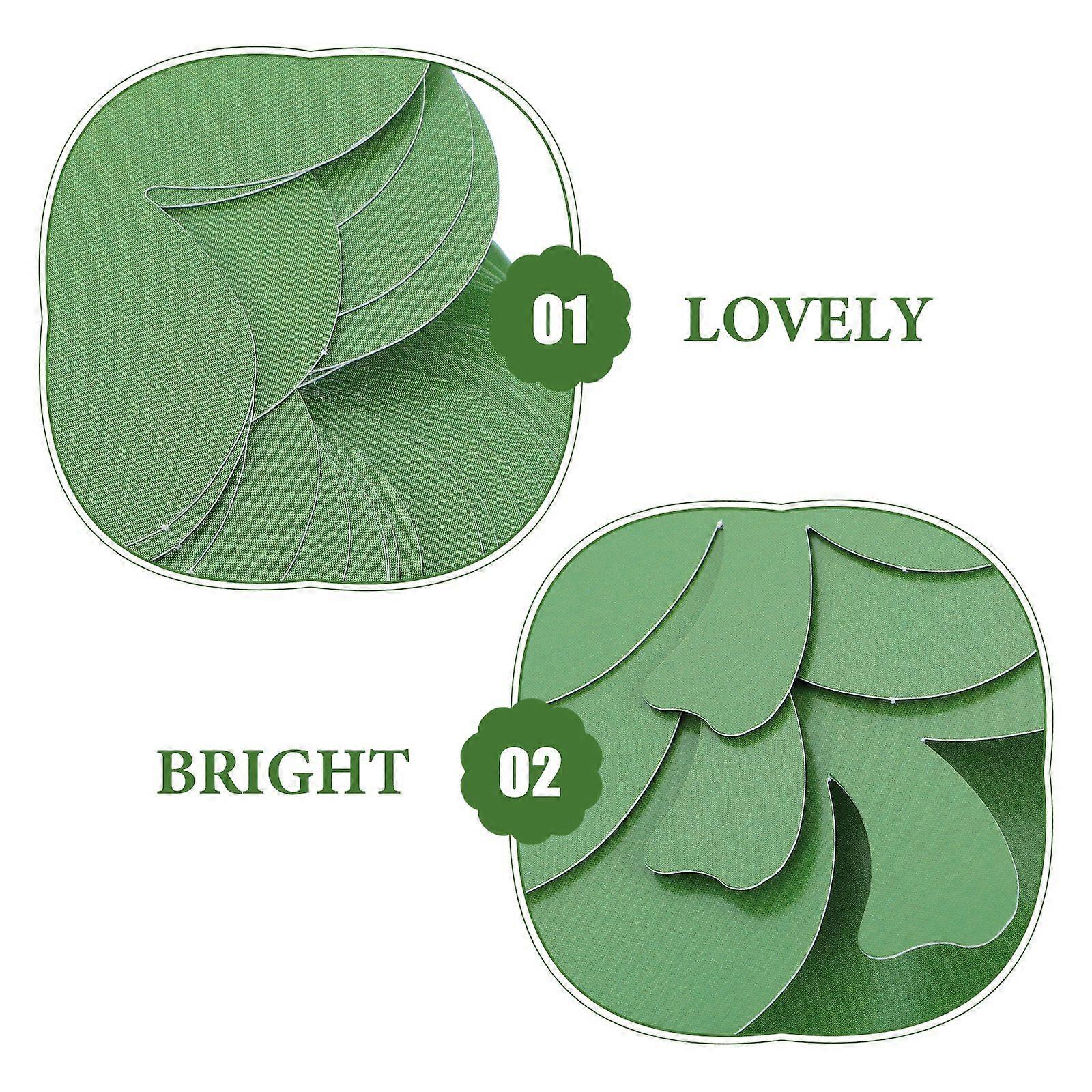 40pcs Paper Shamrock Cutouts for St. Patrick's Day Decorations Classroom Bulletin Board Decor for DIY Craft Projects Shamrock Cutouts for Wall
