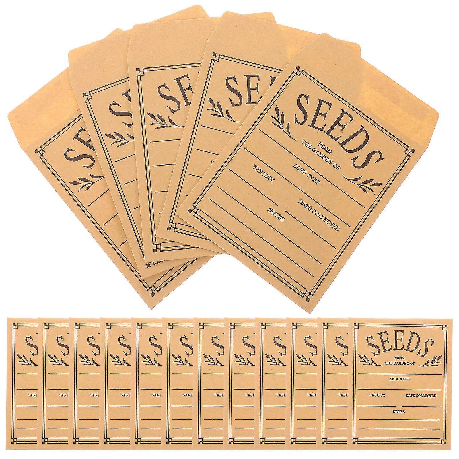 Paper Envelopes Seed Packets for Seed Storage 150Pcs Kraft Paper Envelopes