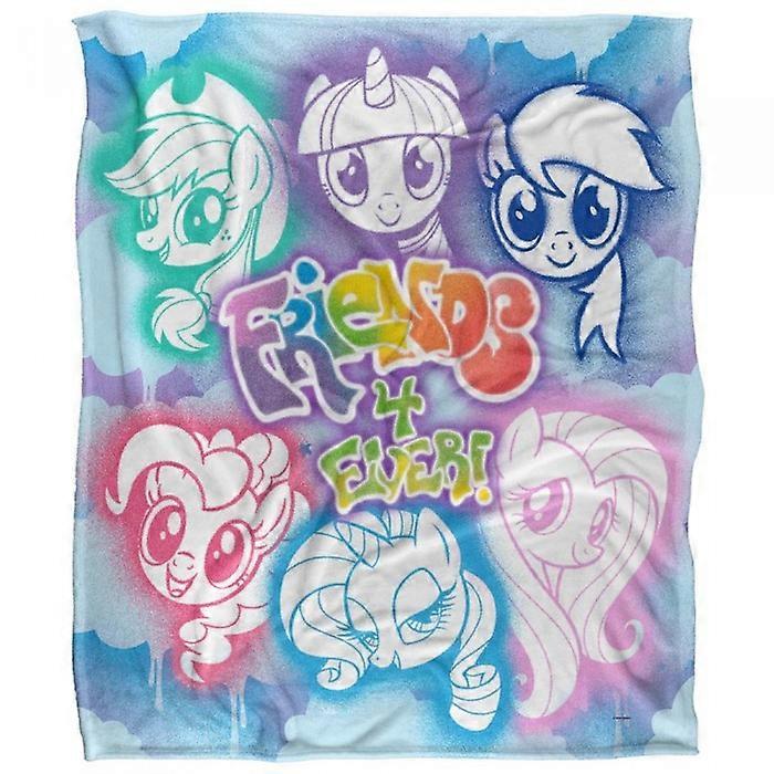 My Little Pony Friends 4 Ever Silky Supersoft Blanket