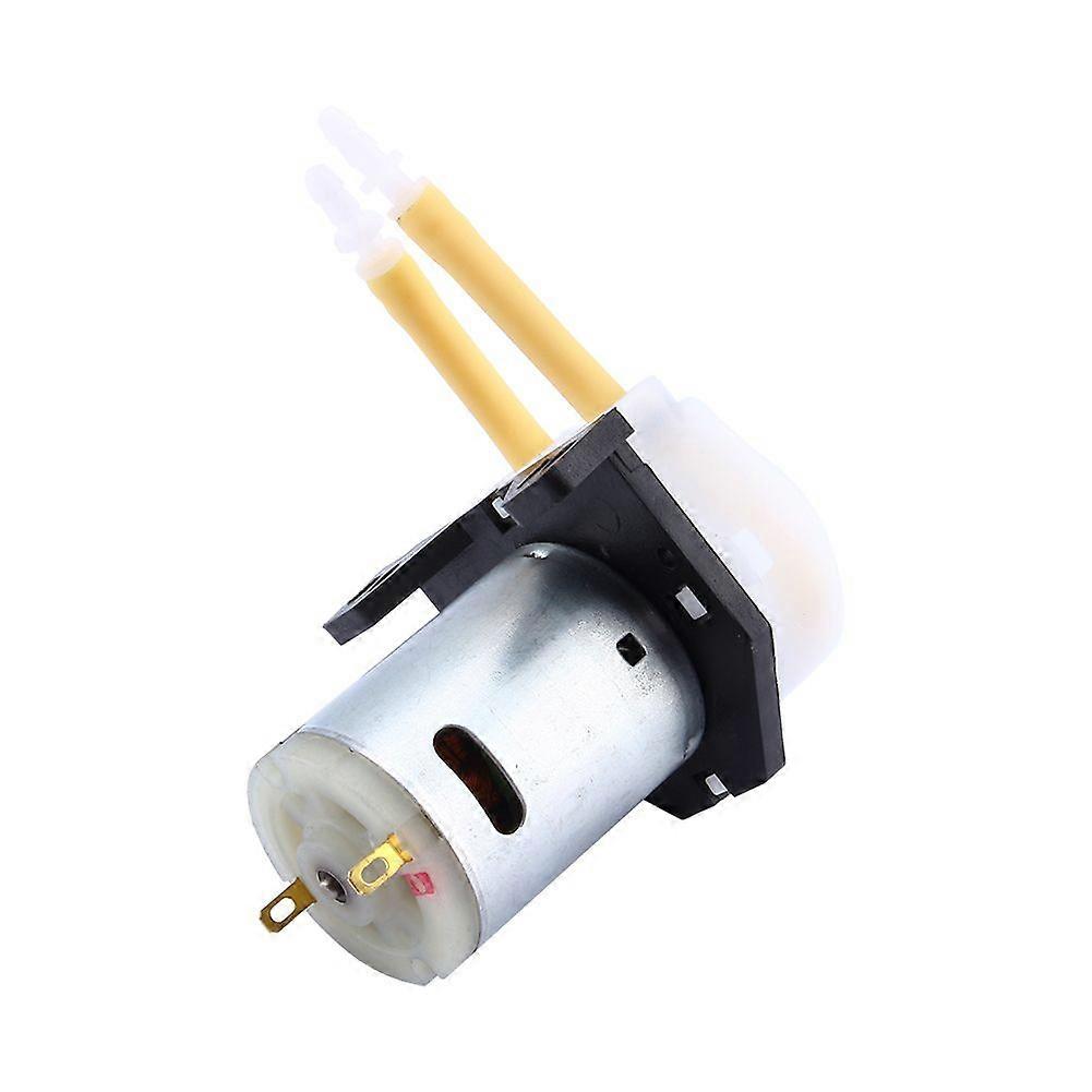 Adjustable DC12V Dosing Pump Peristaltic Head Aquarium Lab Analytical Liquid