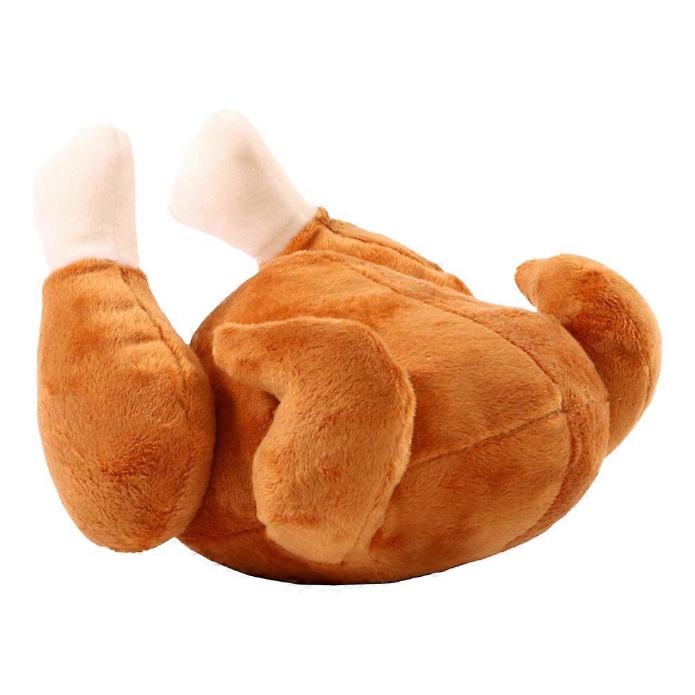 Mbw MiniFeet Chicken Plush Dog Toy
