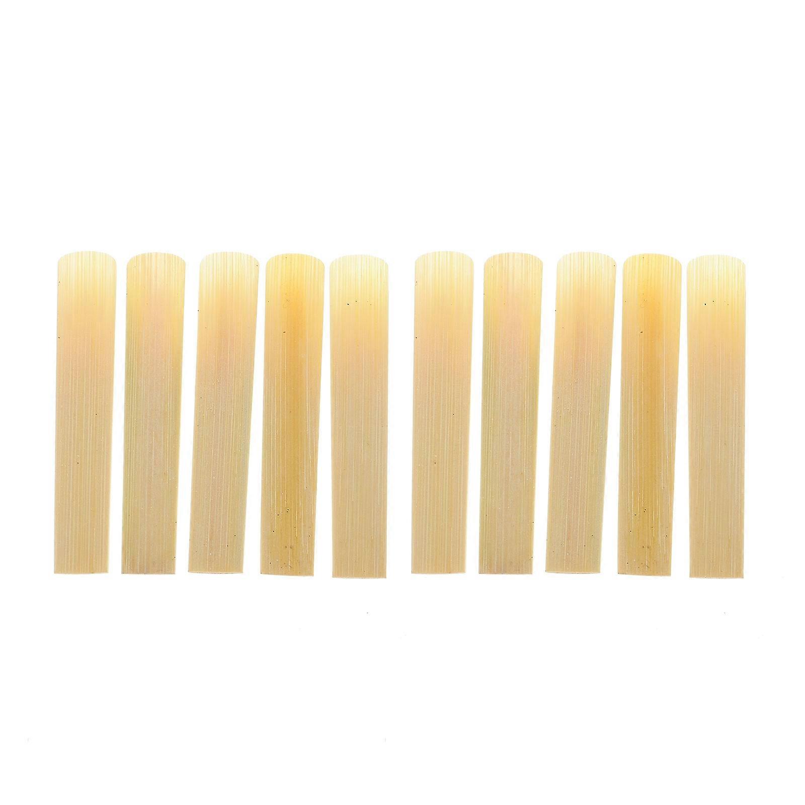Professional Clarinet Reed Single Reeds for Clarinet 10Pcs Reed Pack