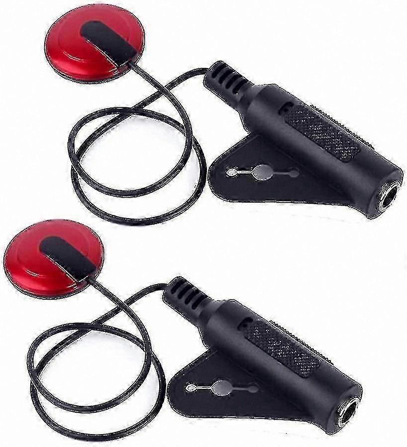 2-Pack Piezo Contact Microphone Pickups for Acoustic Instruments