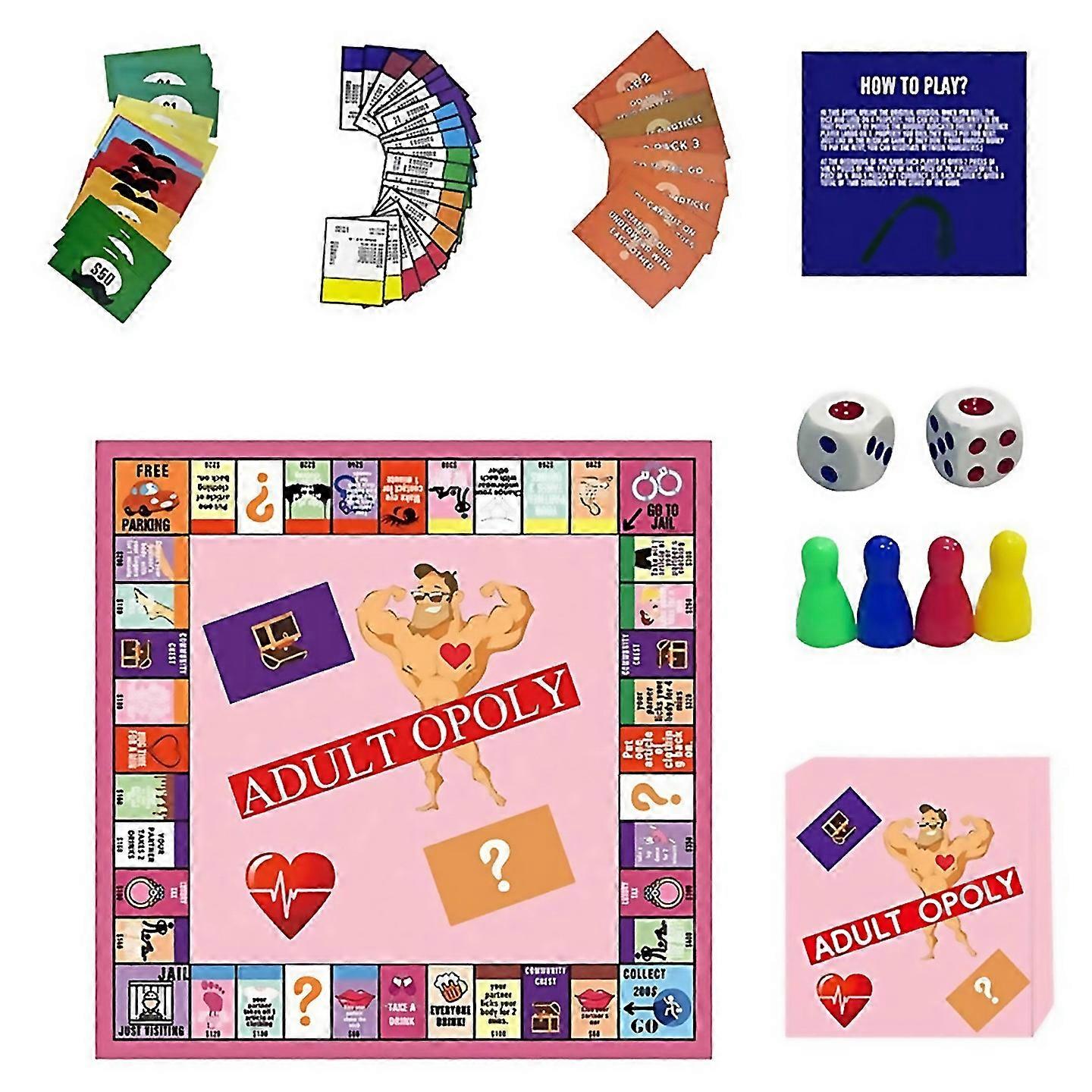 For Board Game Couples Game Couples Cardboard Game Props To Enhance The Relationship Card Game Pink