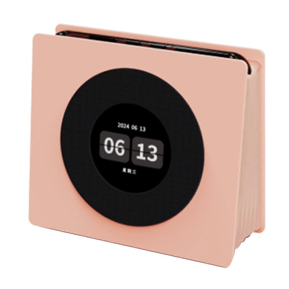 Bluetooth Sound Machine 8 Soothing Sounds Retro Digital Clock Floating Vinyl Dynamic Lyrics A