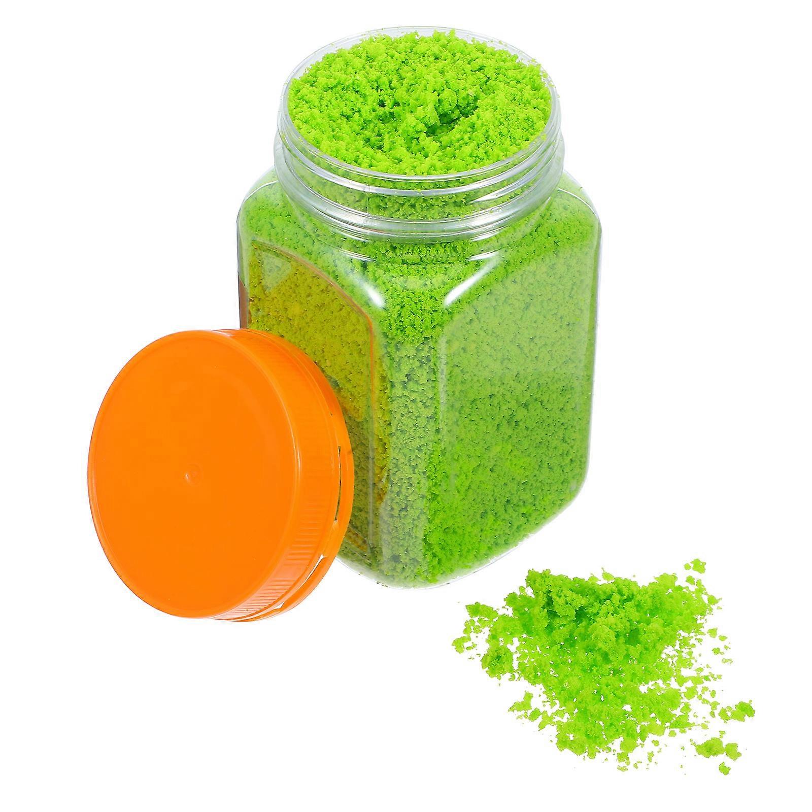 Static Grass Landscape Basing Material for Decor 5Pcs with 1 Bottle 400ml