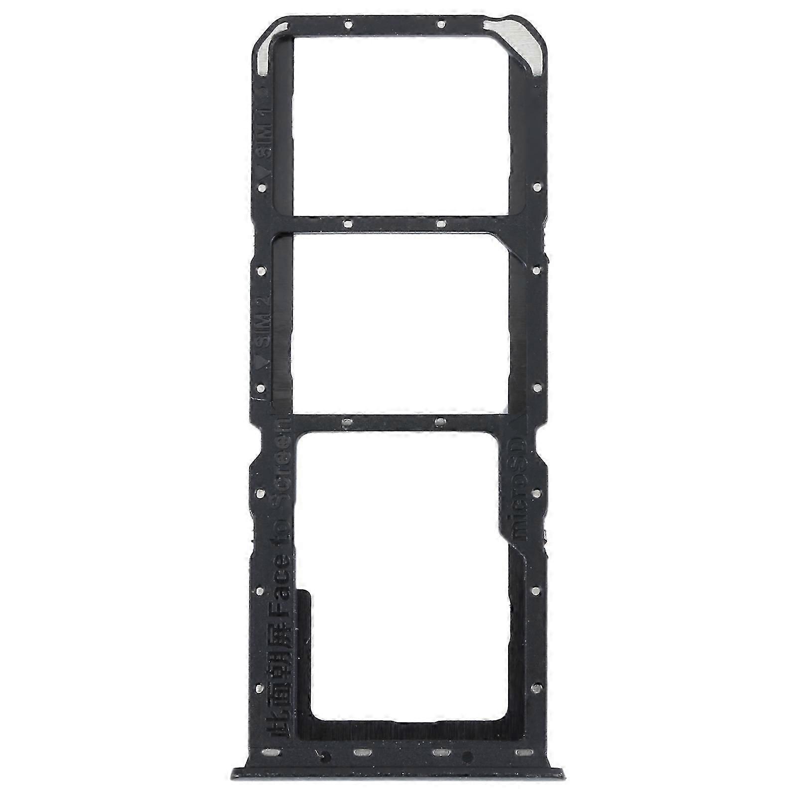 For OPPO A52 4G SIM Card Tray + SIM Card Tray + Micro SD Card Tray