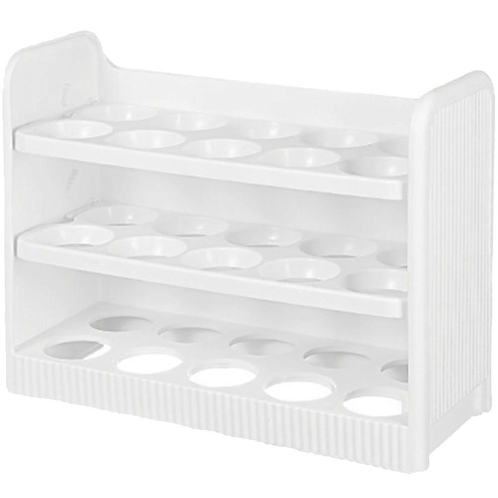 Egg Container Refrigerator Egg Rack for Kitchen Use 1 Piece Household Storage Box
