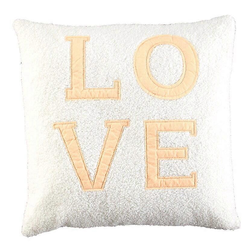 Sentiment Accent Pillows - Beige Love