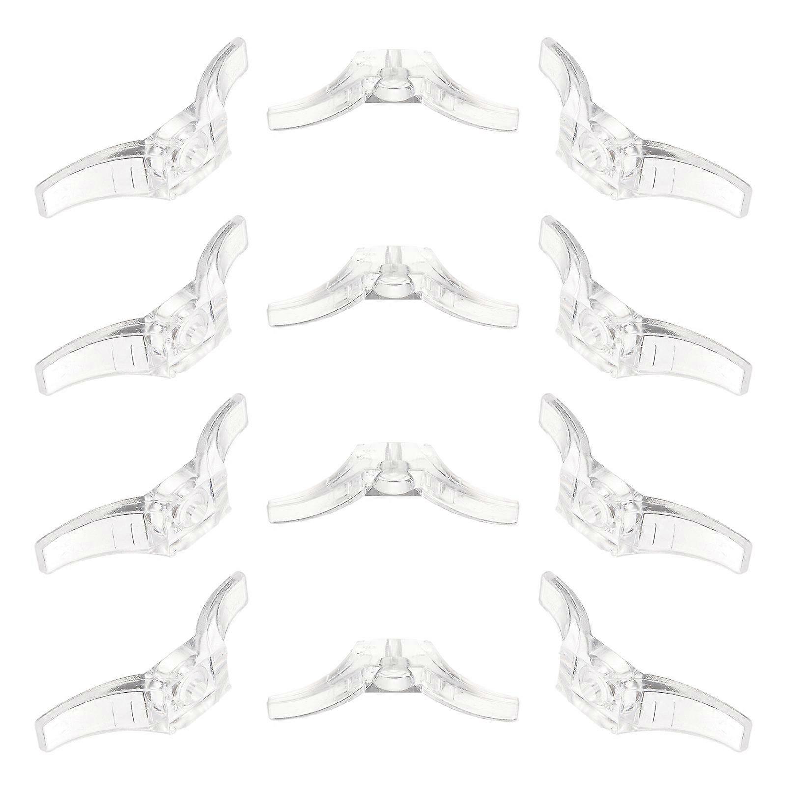 Window Blind Cord Cleats Transparent Plastic Blind Cord Winders 36Pcs