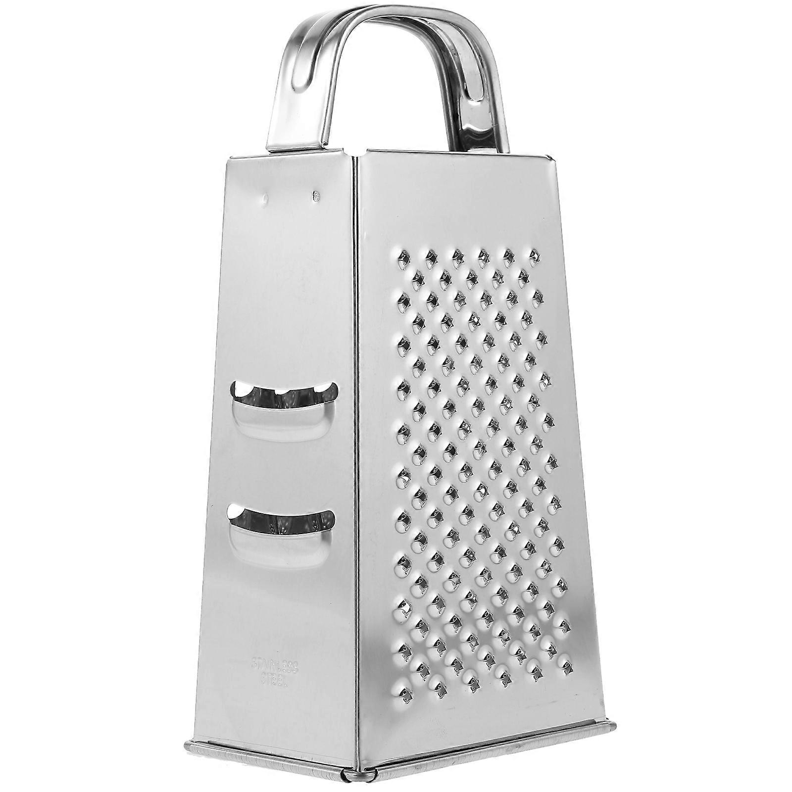 Food Shredder Multi-Function Chop Grate Vegetables Fruits Cheese For Professional Cooks Kitchen Tool Square Shape 1Pack
