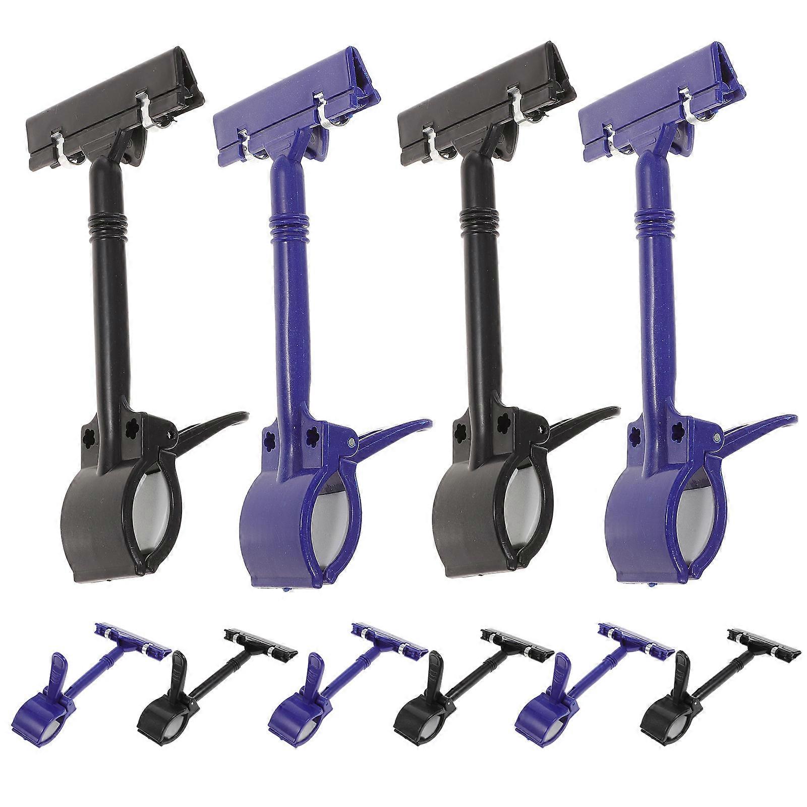 Label Holder Advertising Clips for Retail Use 20Pcs Assorted Color Plastic