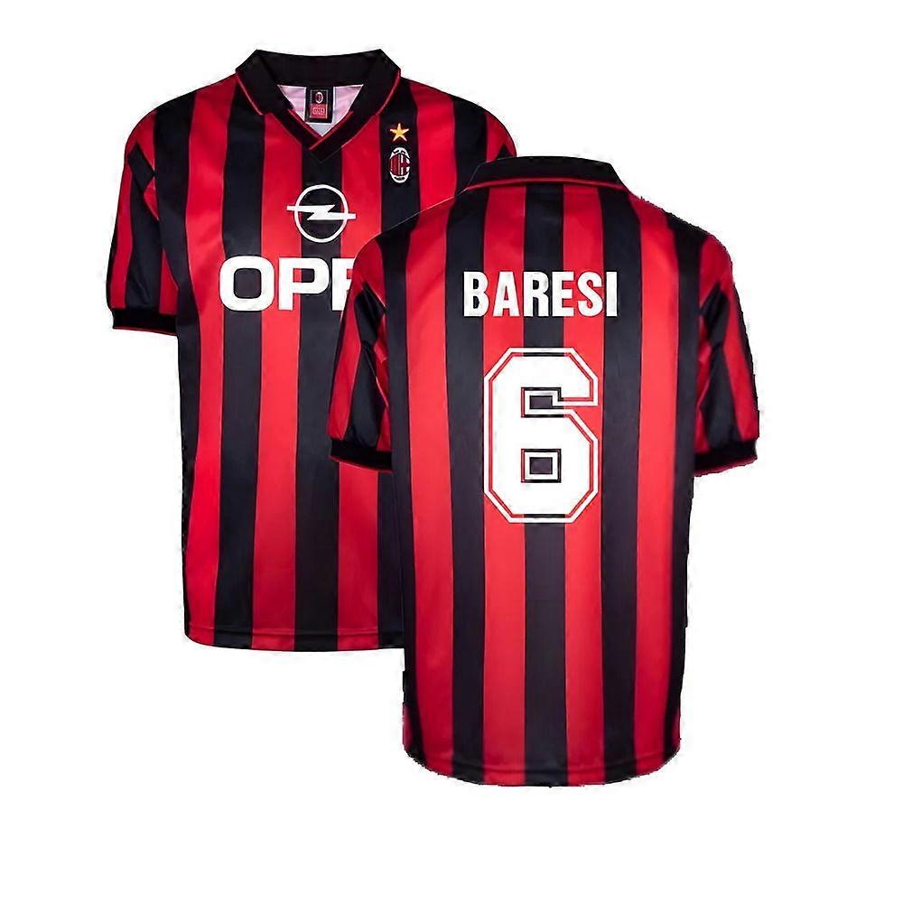 AC米兰 1996 主场复古球衣 (BARESI 6)