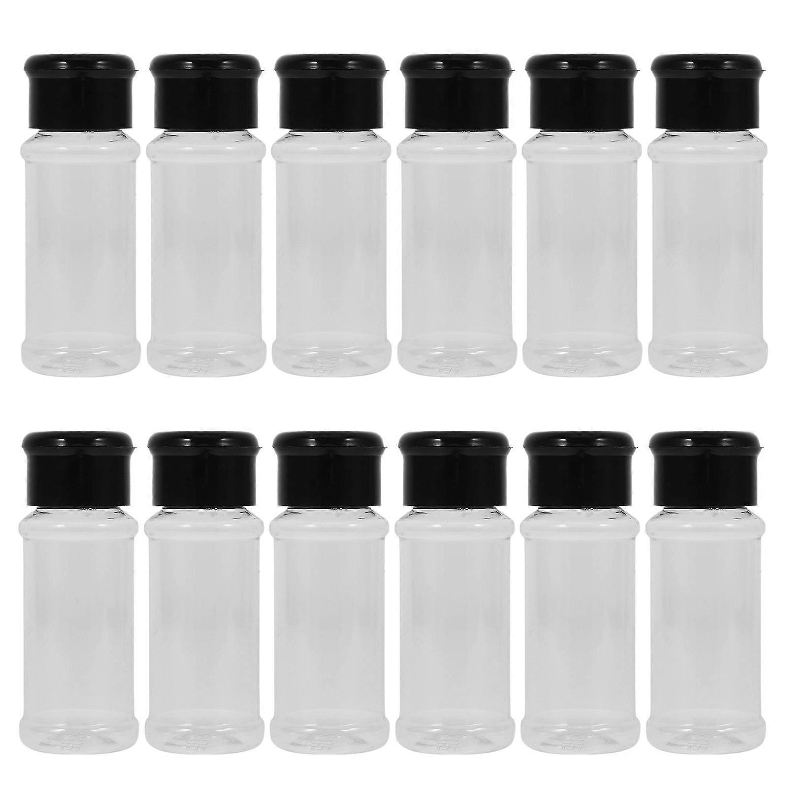 60Pcs Salt Shaker Storage Containers Rectangular Design For Kitchen Storage 100Ml Moisture Protection Feature