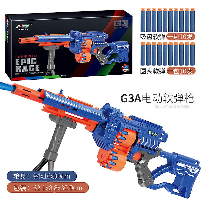 Children's Toy Gun Electric Burst Soft Bullet Gun Male M416 Full With Sniper Submachine Gun Eating Chicken Simulation Sucker Soft Bullet