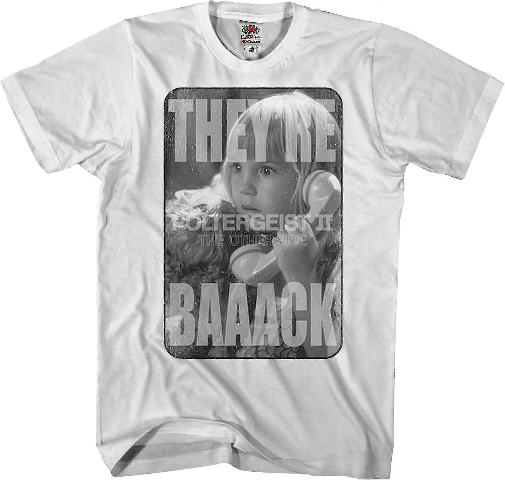 They're Back Poltergeist Ii T-shirt Rockinstone