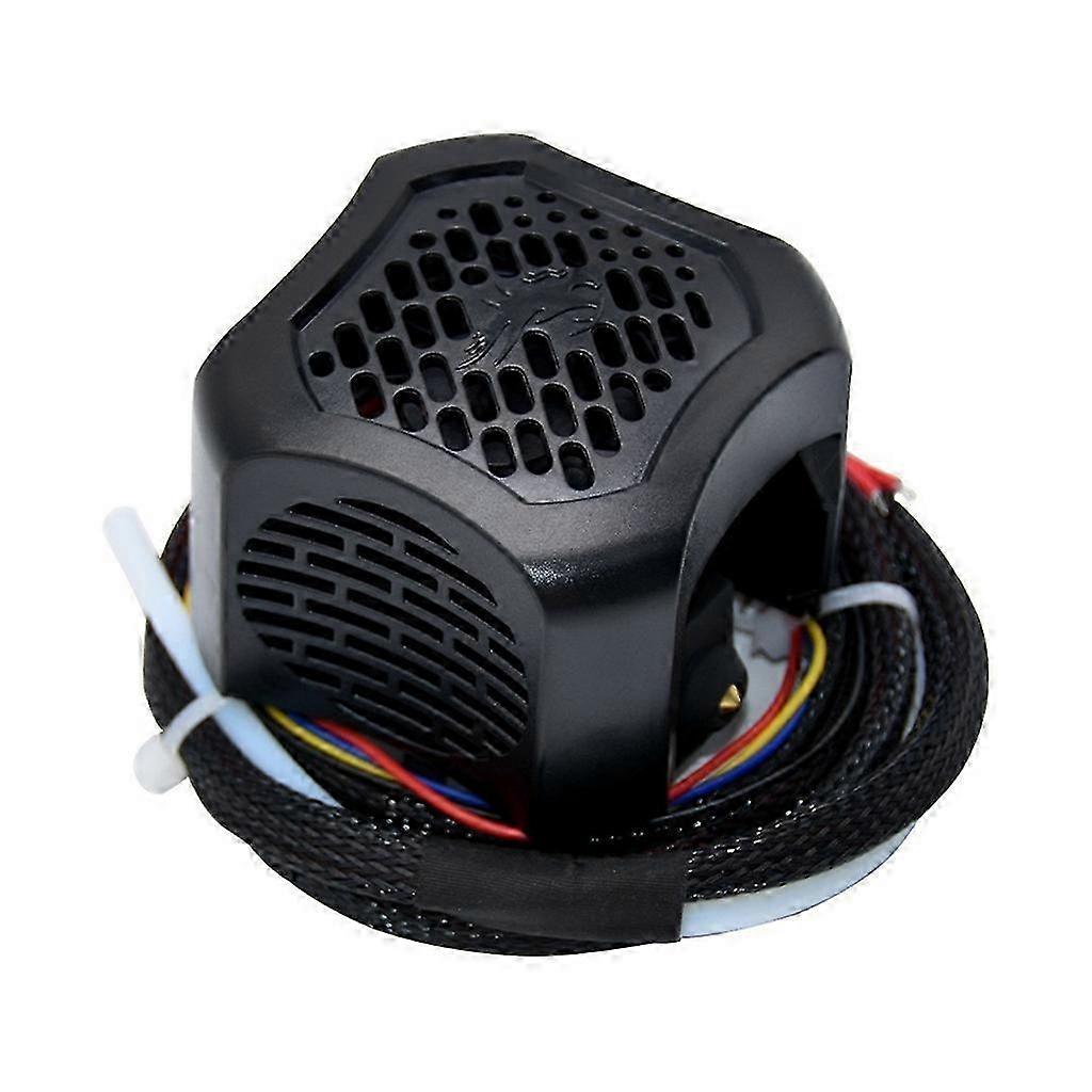 2025 For Ender3 V2 Full Assembled Hotend Kit Assembled Nozzle Kit with Cooling Fan ABS Shell for Ender3 V2 3D Printer