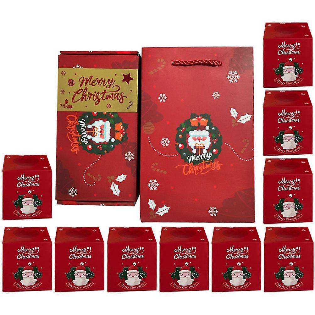 Candy Box Paper Xmas Explosion Gift Boxes for Storage 4Sets