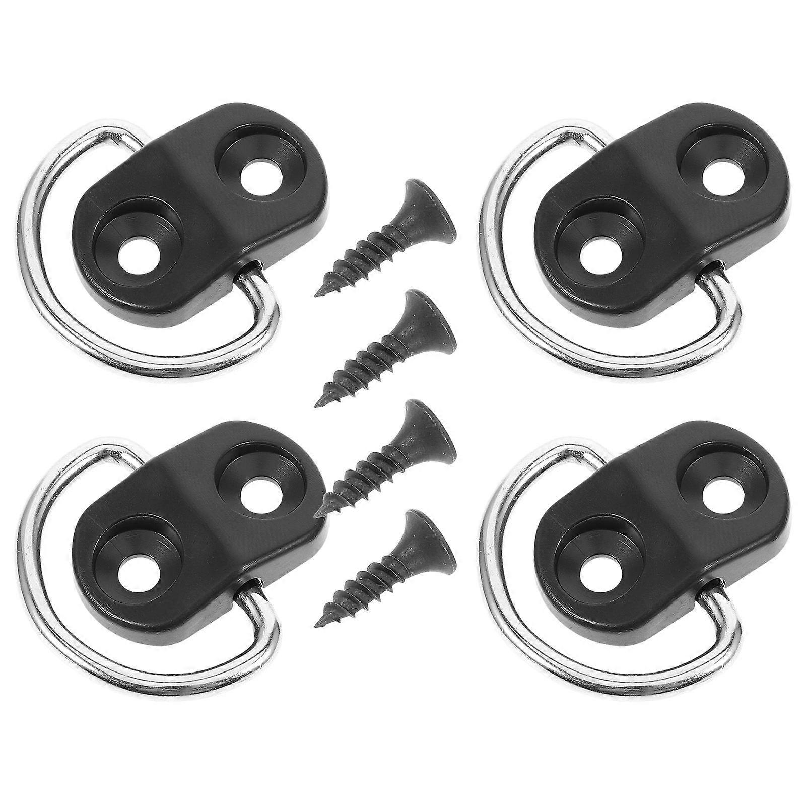 Car Trunk Hook Trunk Cargo Anchor Rings for Use 20Pcs