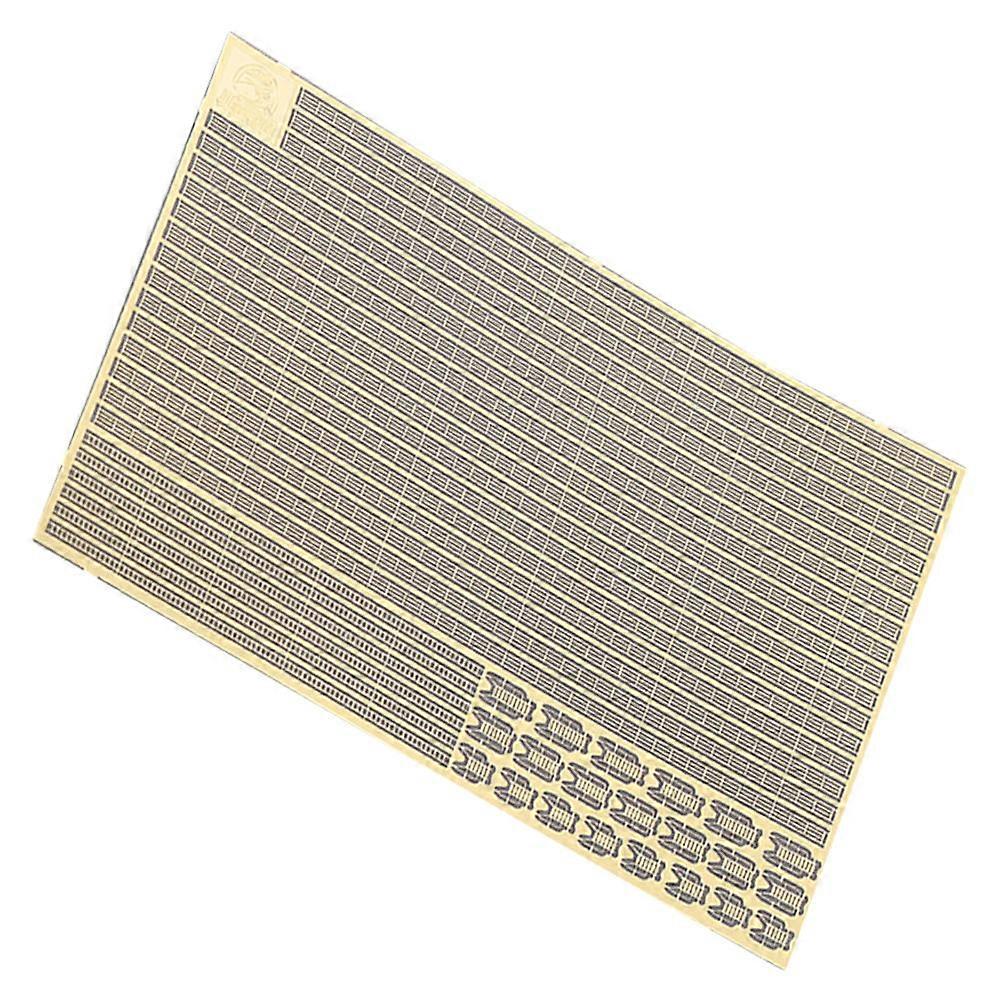 3 Pcs CYPE005 1:700 Warship Model Universal Etching Piece Railing Golden Color Model Building DIY Projects Flexible Material