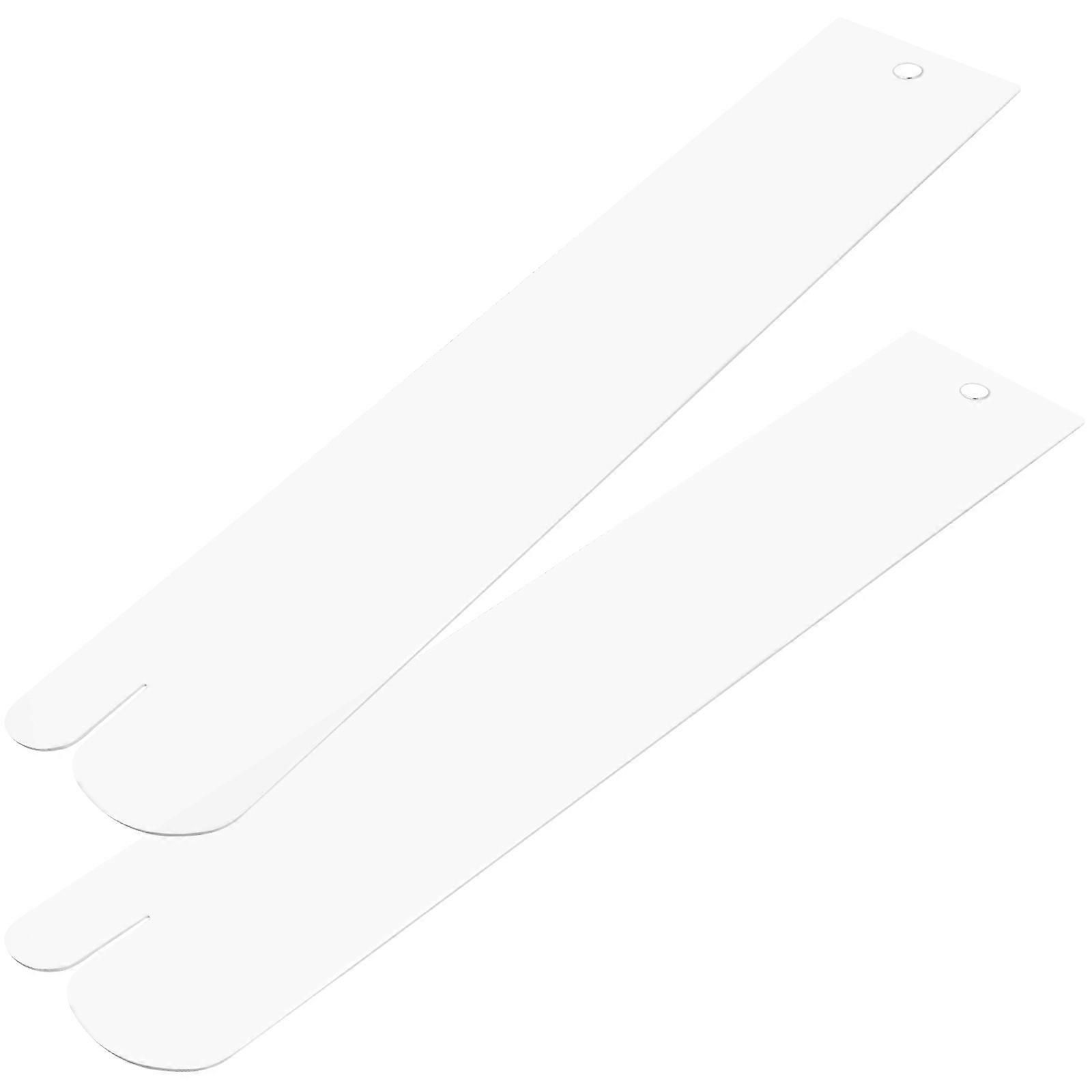 Sock Hanger Acrylic Hanging Panel for Display 8Pcs Extra Long Transparent