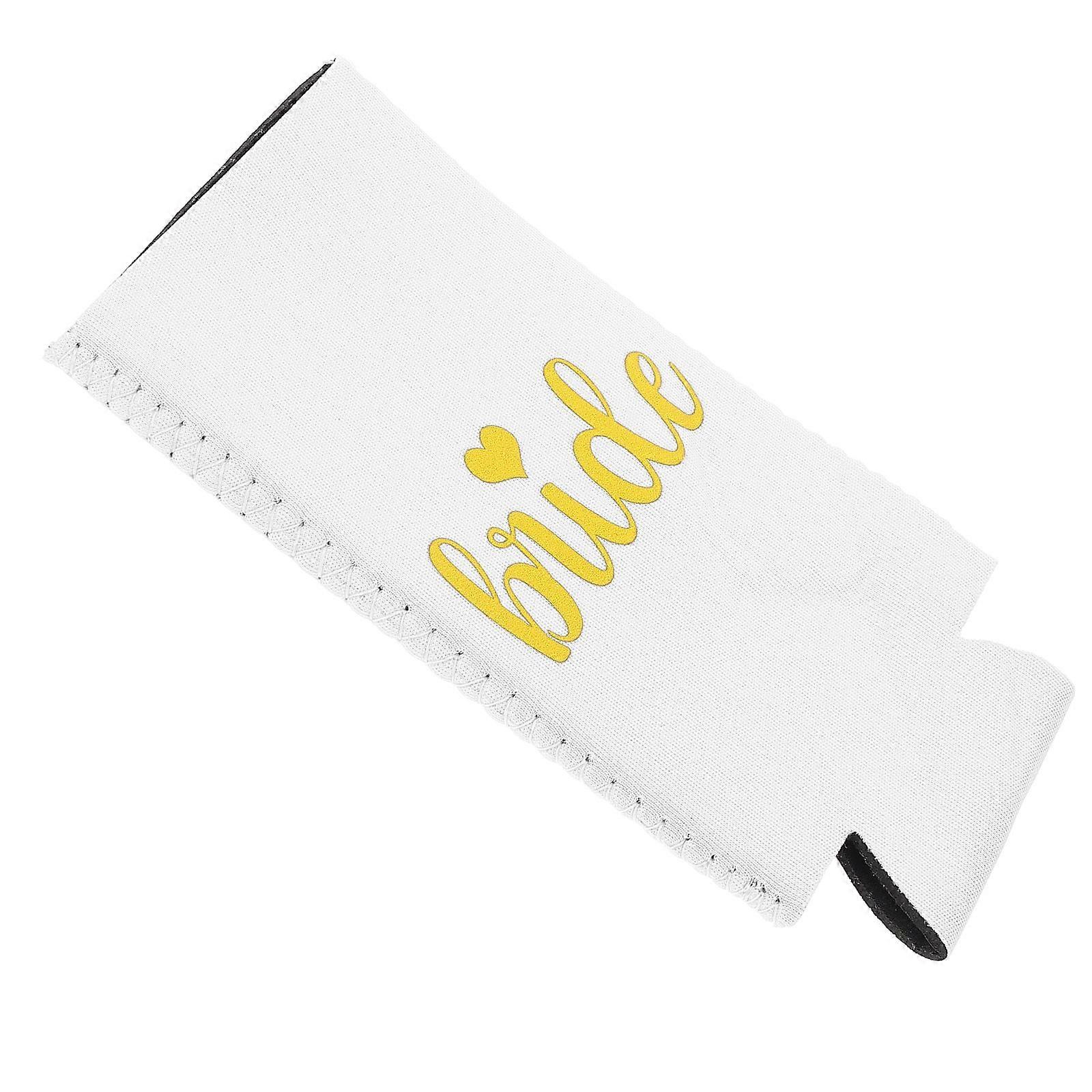 Bride Can Cooler Cloth Sleeve for Bachelorette Slim Can Cooler