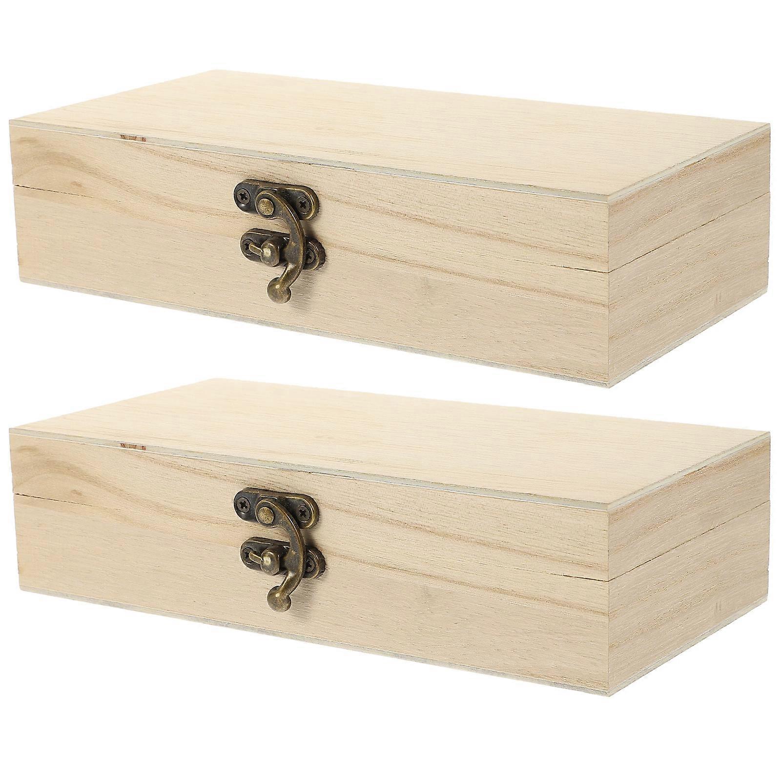 Small Jewelry Storage Box Rectangular Jewelry Box for Storage 8Pcs