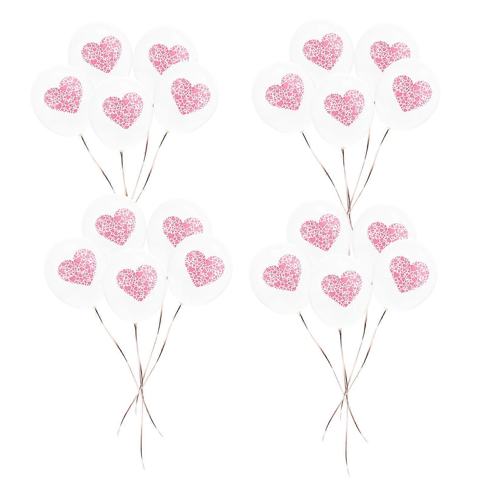 Palloncini in lattice rotondi da 12 pollici per feste, compleanni e matrimoni, 20 pezzi di forniture decorative