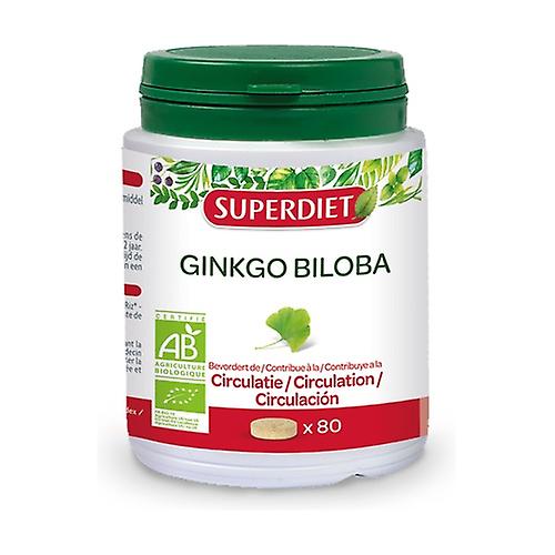 Ginkgo Biloba Bio (circulation) 80 tablets