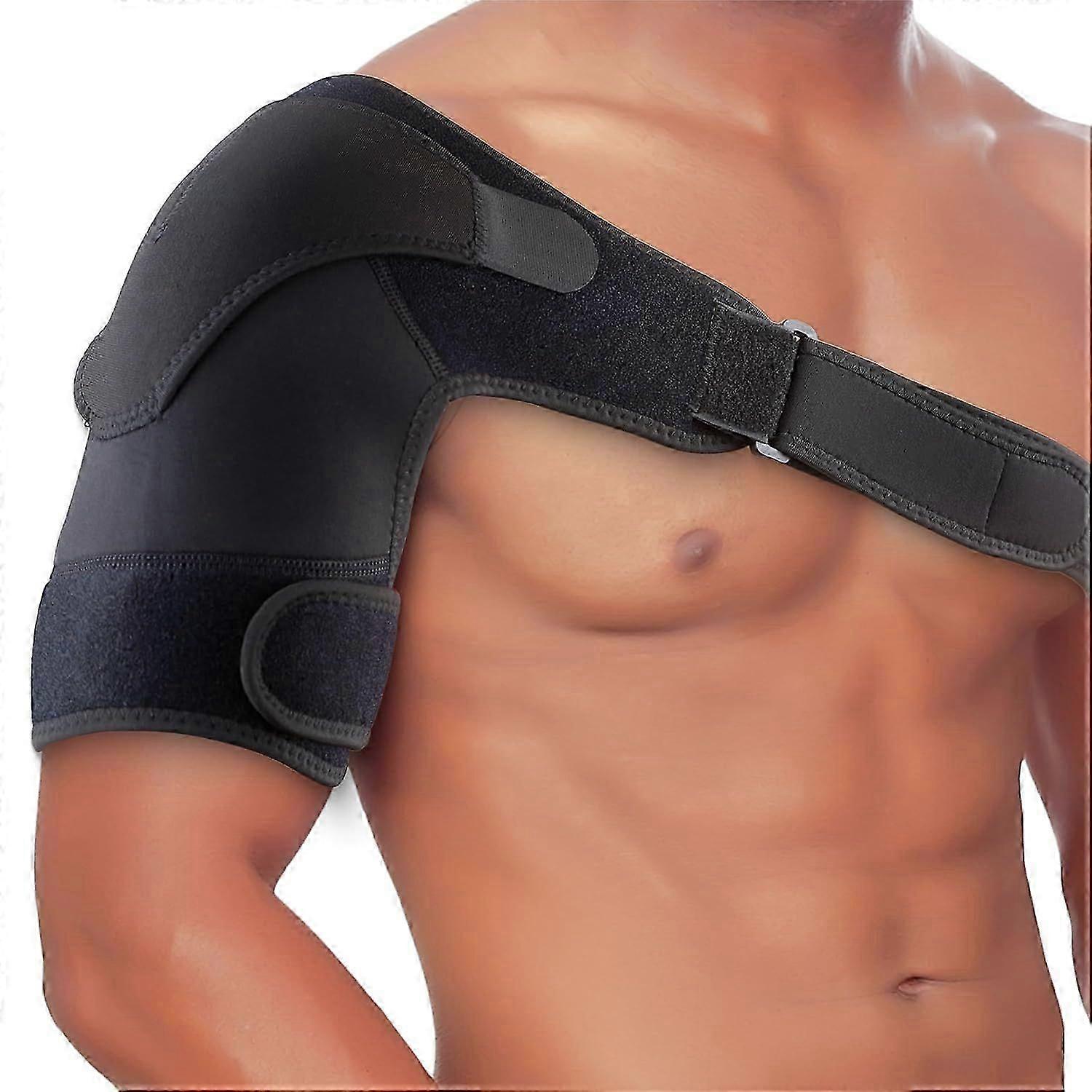 C Adjustableression Shoulder Brace for Men: Ideal for Left & Right Shoulders