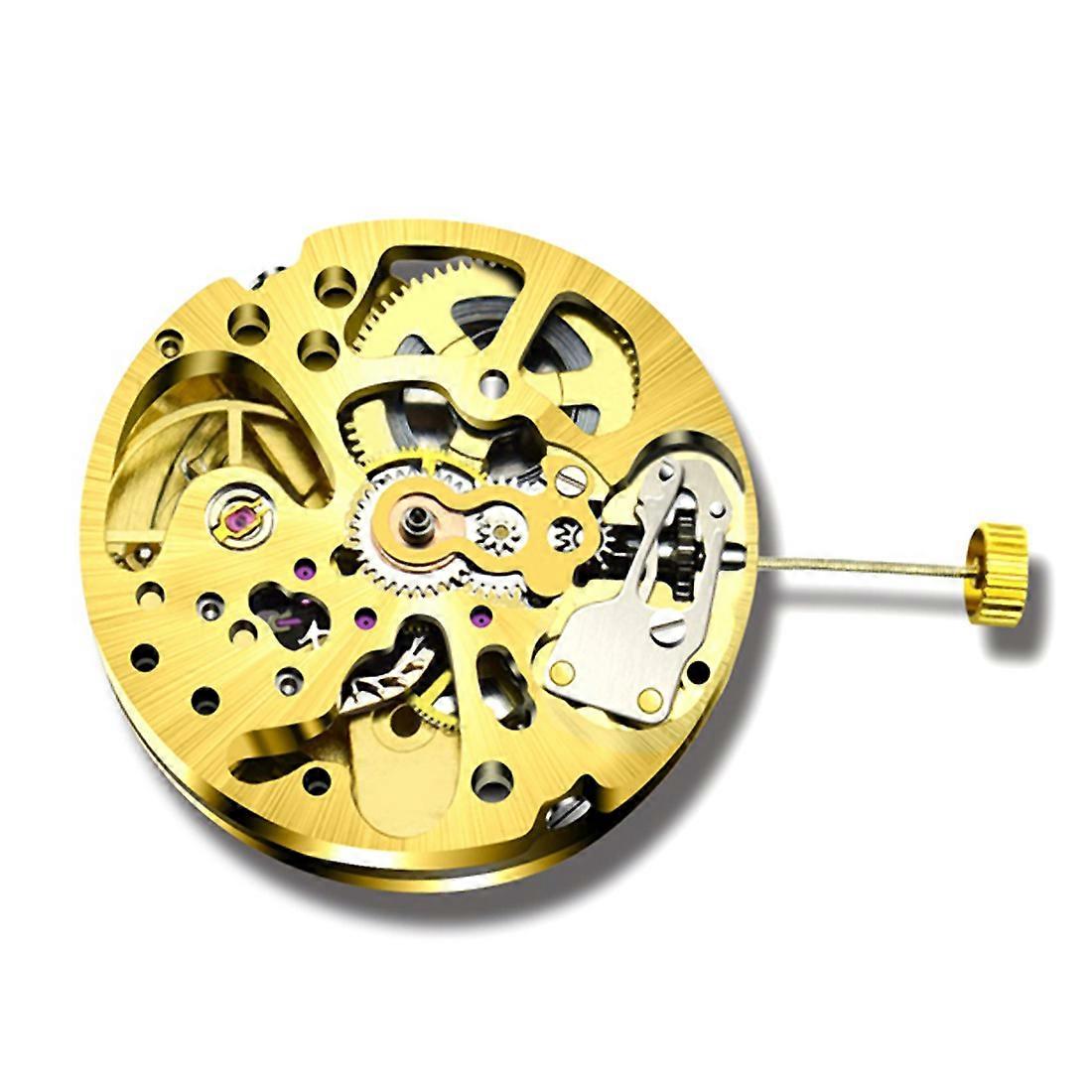 Gold Skeleton 2004 Movement Pendulum Adjustment Radiation Movement