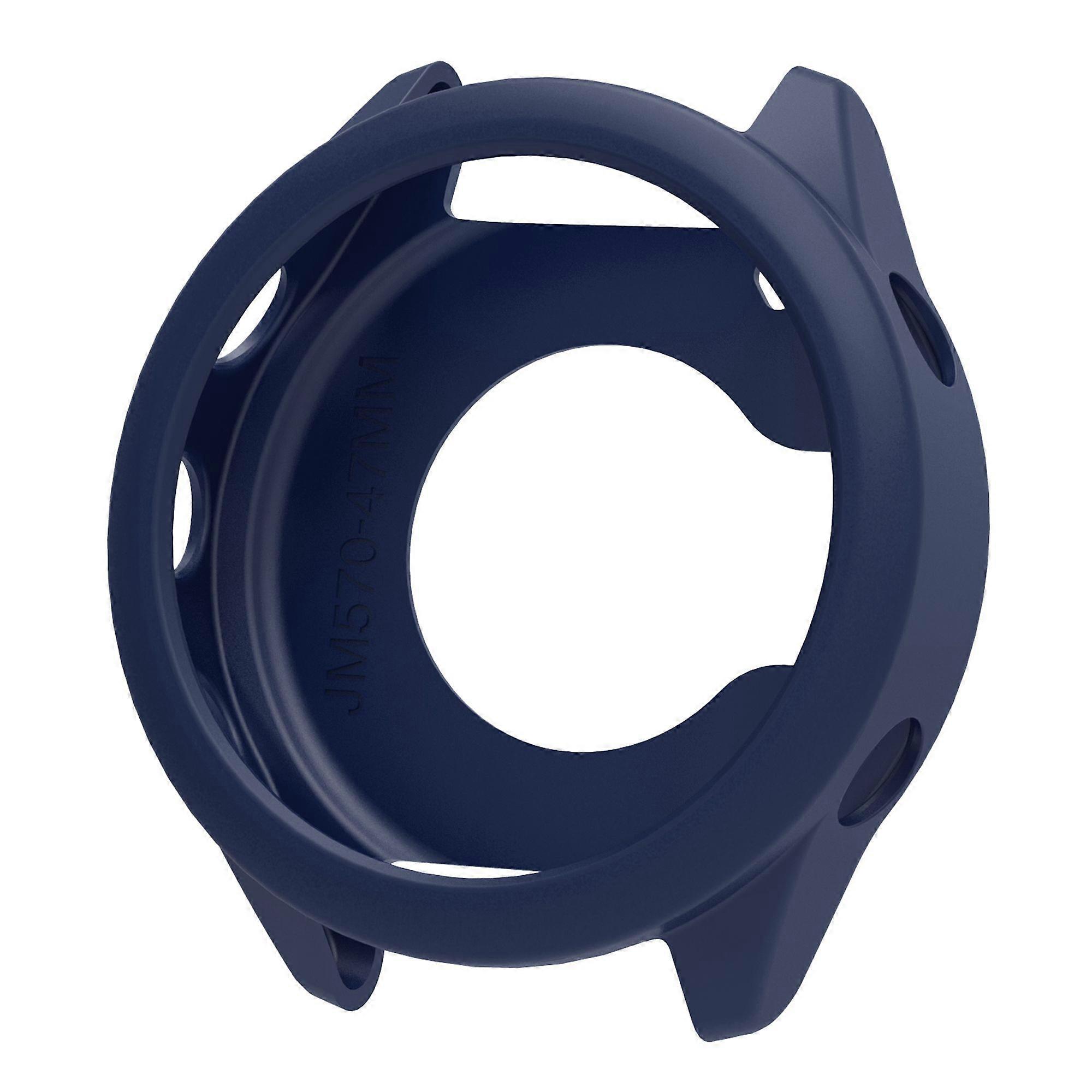 For Garmin Forerunner 570 47mm Watch Case Soft Silicone Hollow Watch Frame Cover