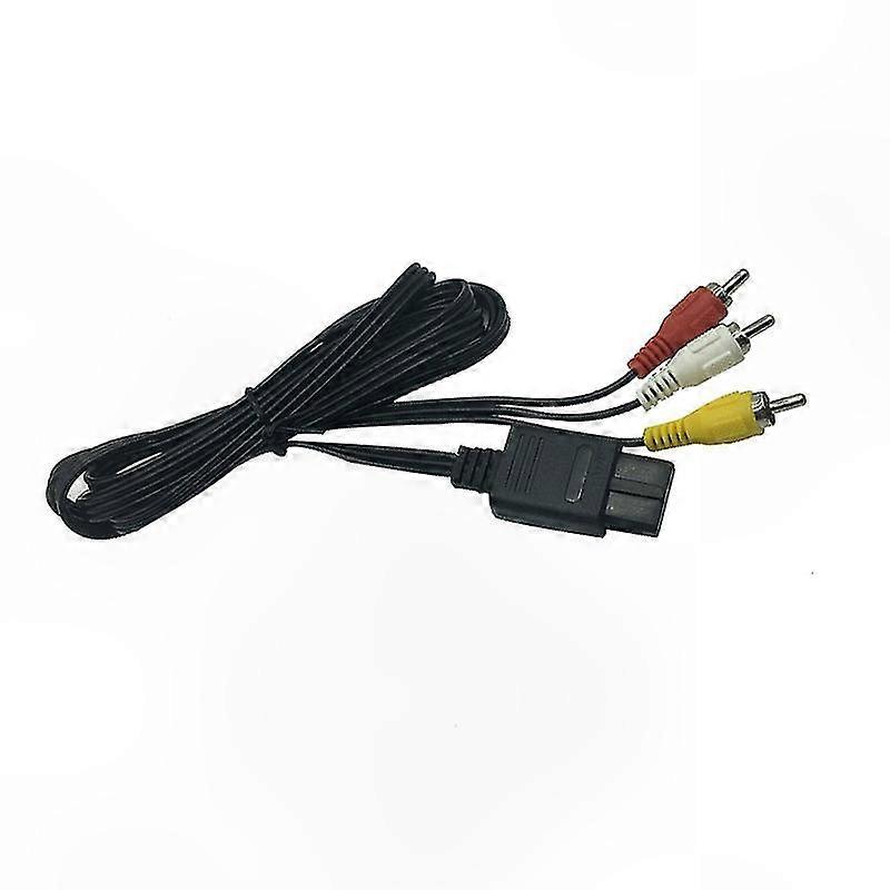 Retro Gaming AV Cable for N64, SNES, GameCube, SFC to TV Connection