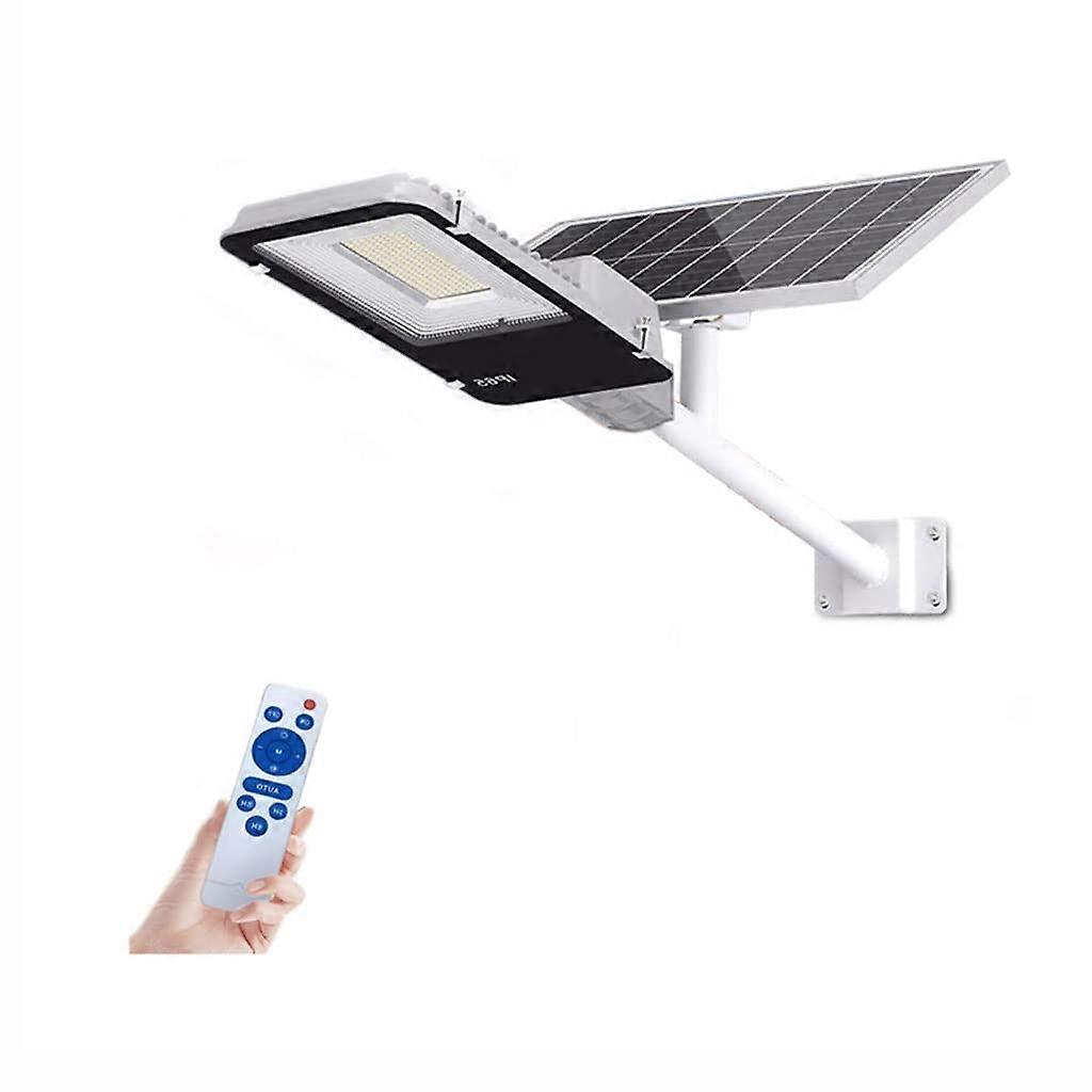 LED Solar Street Lights Dusk To Dawn Outdoor Pole Light With Remote Control And Motion Sensor Garden Model