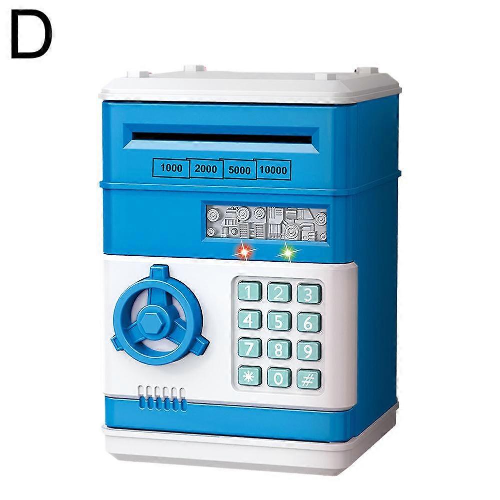 Kids ATM Piggy Bank Digital Password Lock Safe Money Saving Educational Toy