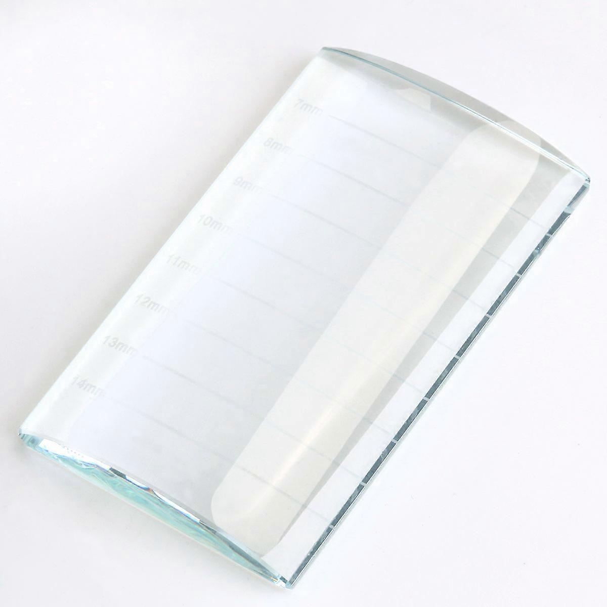 Glass Adhesive Glue Pallet Holder for Eyelash Extensions Eyes Eyebrows Eyelash Template Makeup Tool