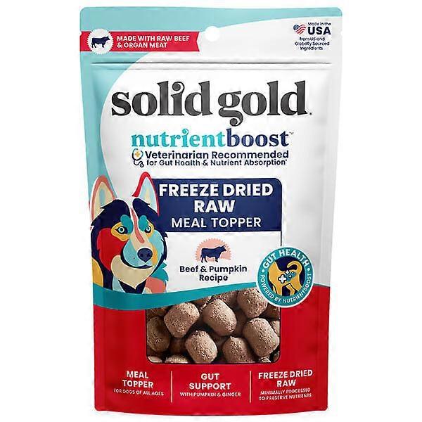 Solid Gold, NutrientboostÃÂÃÂ¢ÃÂÃÂÃÂÃÂ¢, Freeze Dried Raw Meal Topper, For Dogs, All  Ages, Beef & Pumpkin Recipe, 12.5 oz (354 g)