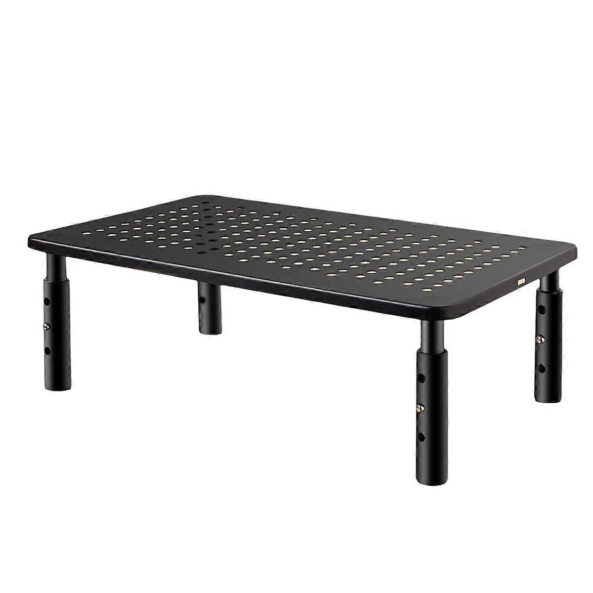 Computer Monitor Stand Riser for Desk, 3 Height Adjustable Pc Laptop Tv Desktop Monitor Stand Riser