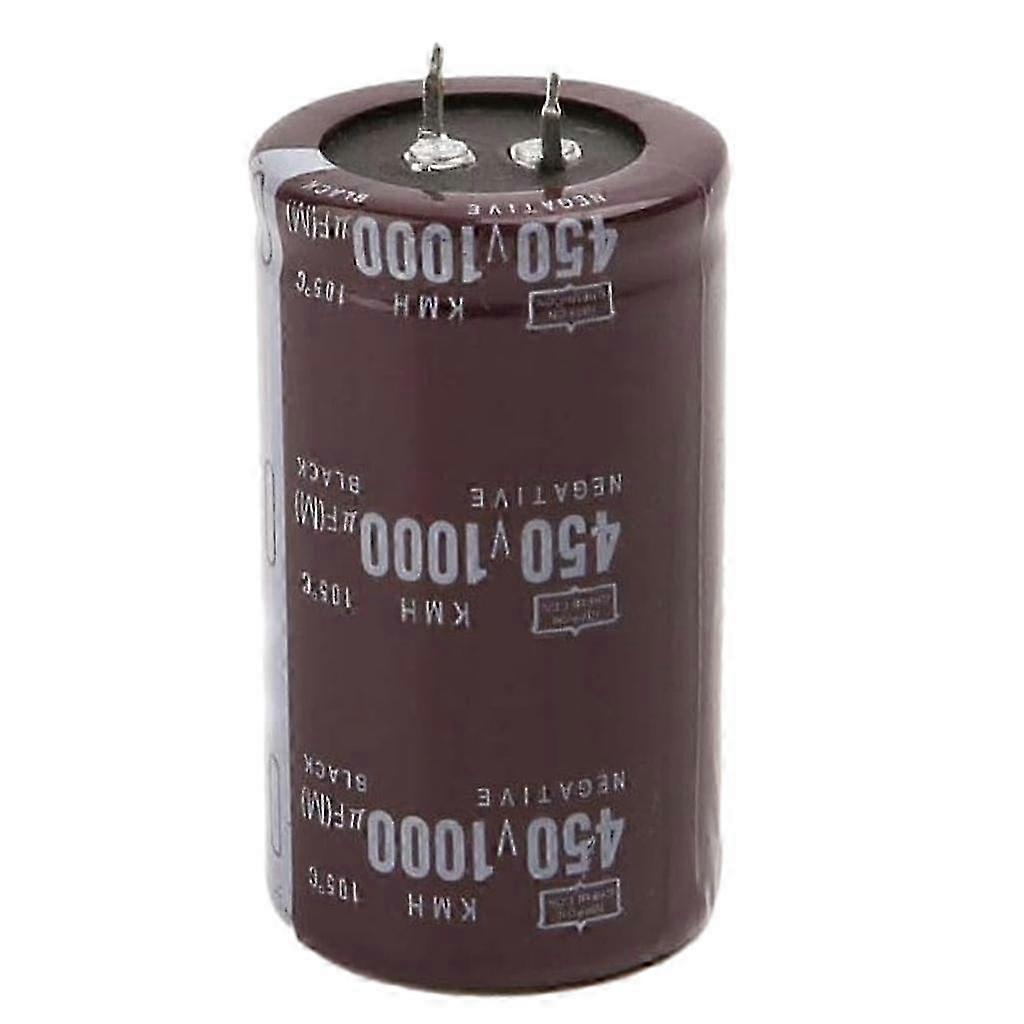High-Frequency 450V 1000uF Electrolytic Capacitor Volume 35x60mm for Microprocessor Control, Power Conversion and More 25-26s