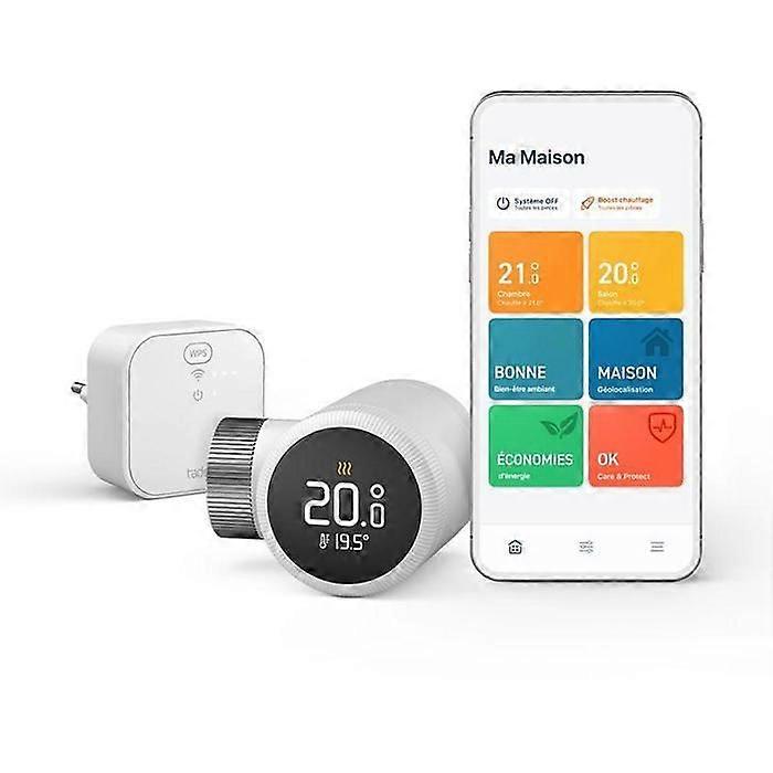 Thermostatic head - Tado - Connected - WiFi - Compatible with all radiators - 9 features