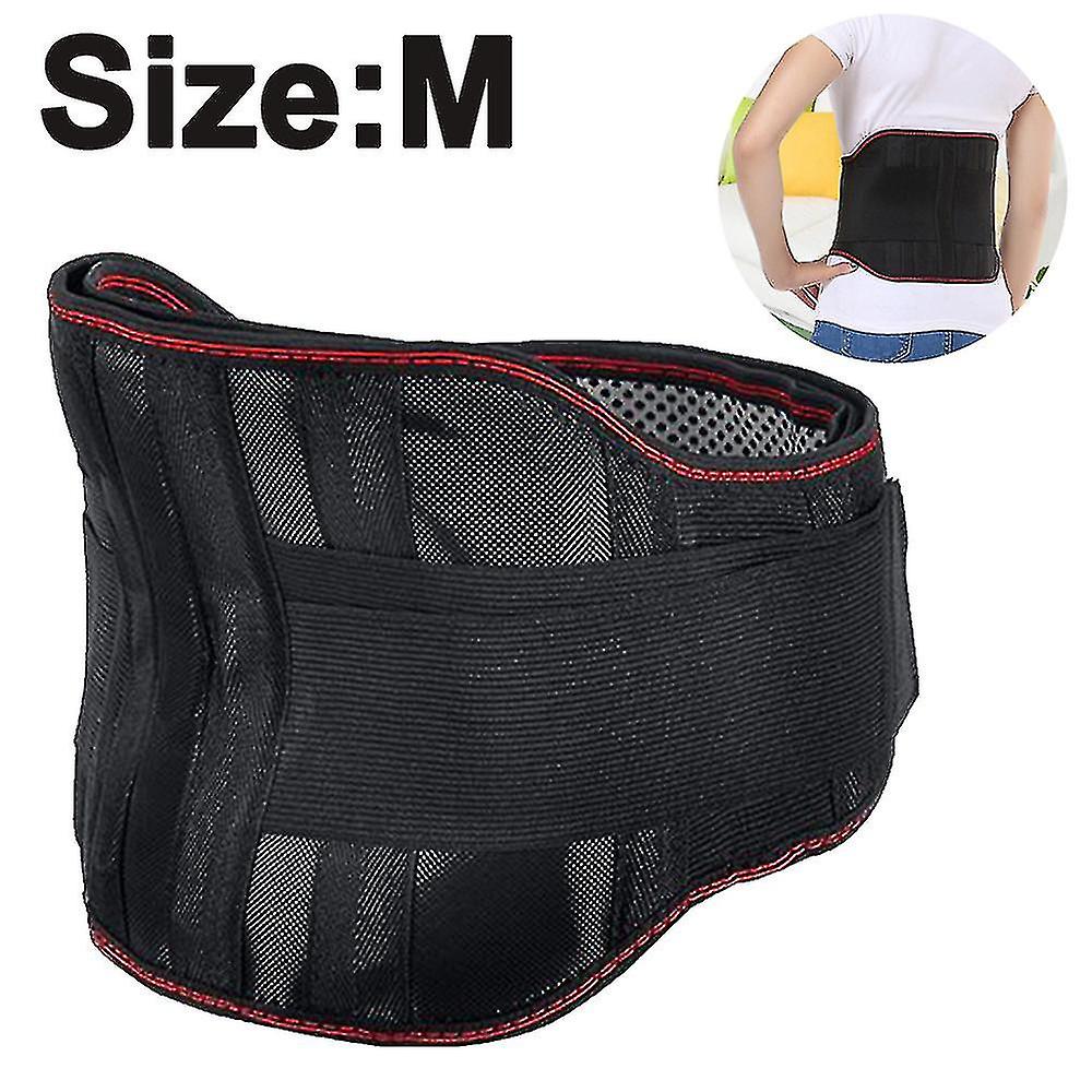 Back Brace Support Belt-lumbar Support Back Brace For Lifting,back Pain, Sciatica, Scoliosis, Herniated Disc Adjustable Support Straps-