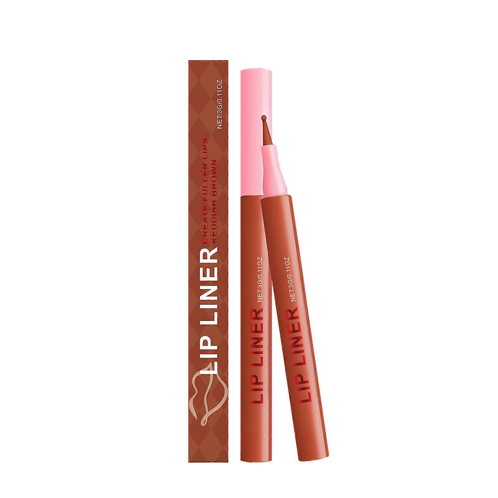 AMZ The Pink Lip Liner Naturally Outlines The Lip Lines Without Fading, Making It Easy To Apply Makeup. It Is A Daily Makeup Lip Liner