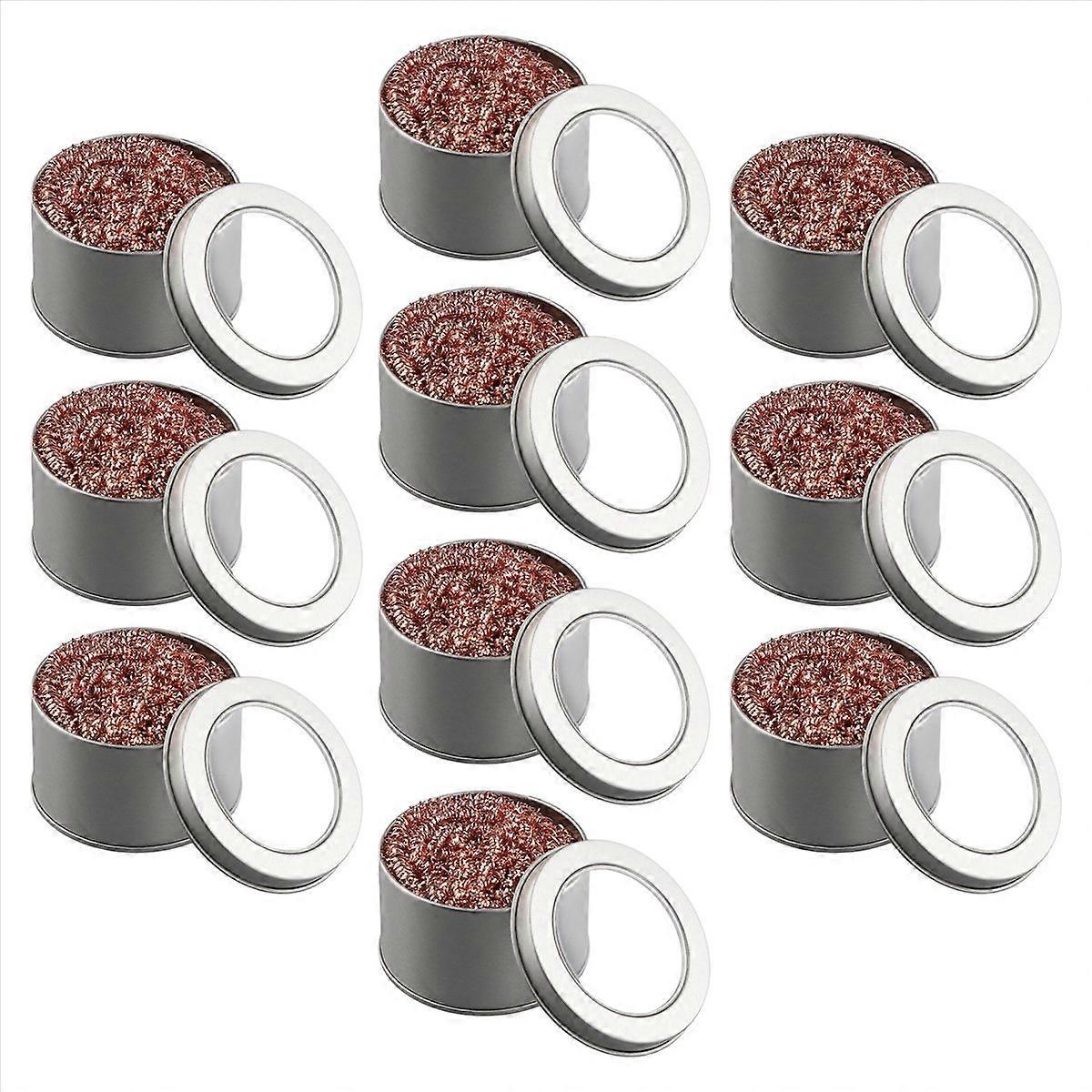 10X Soldering Tip Cleaners Desoldering Cleaning Ball