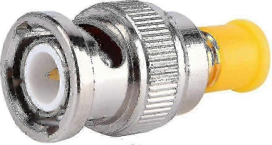 BNC to SMA Adapter, Male-Female RF Connector for Professional Antenna & Telecom Applications (1pc)
